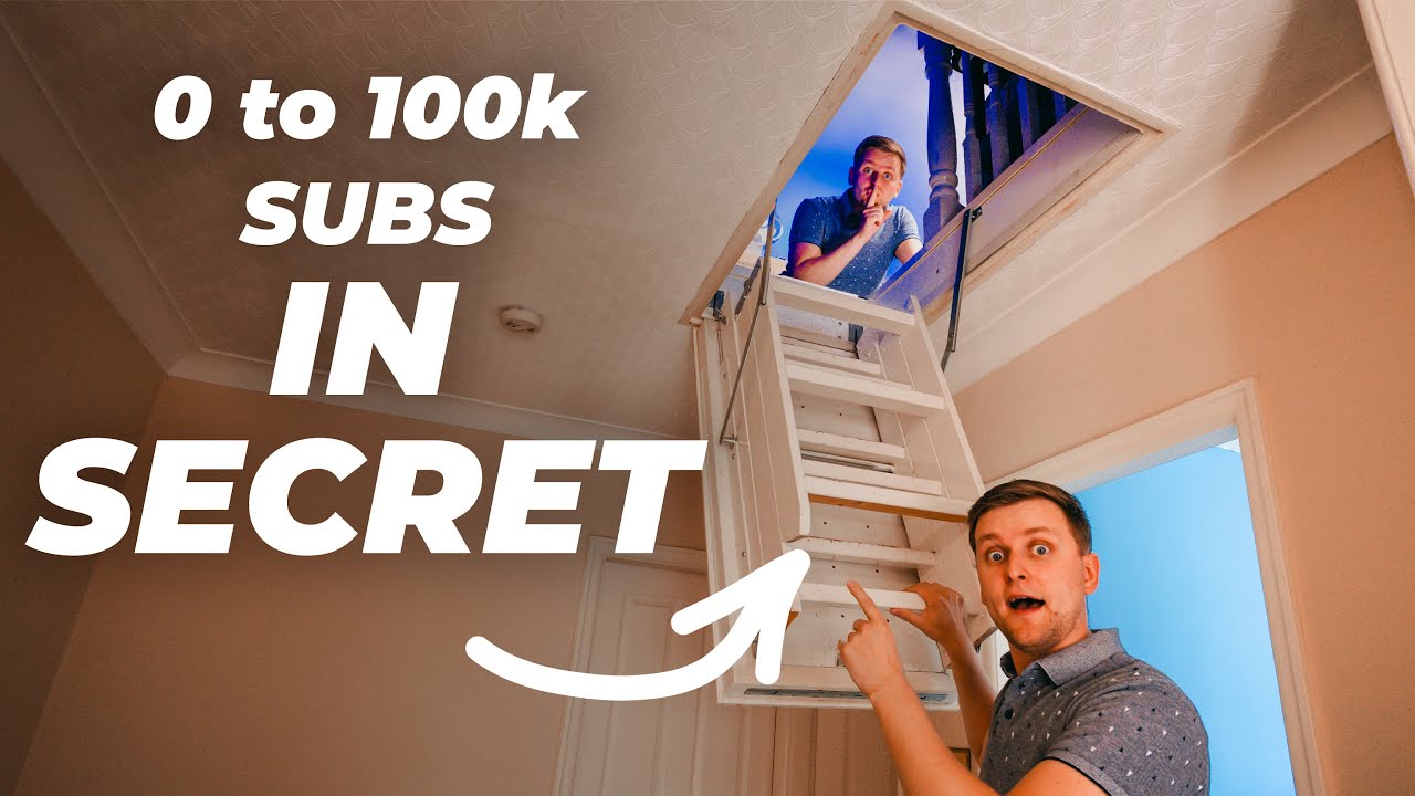 My Hidden Attic YouTube Studio TOUR [Secret]
