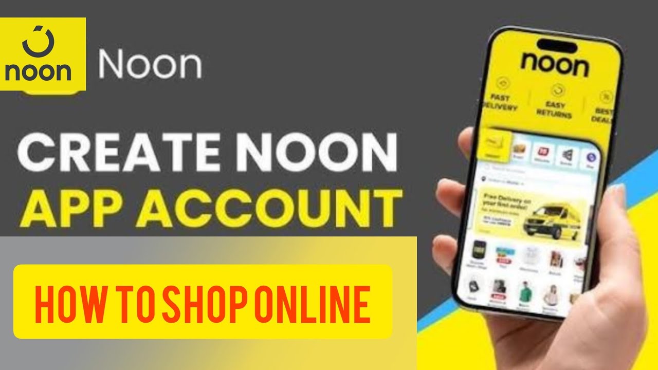 How to make Account on Noon App || How to shop online From Noon App || TSK