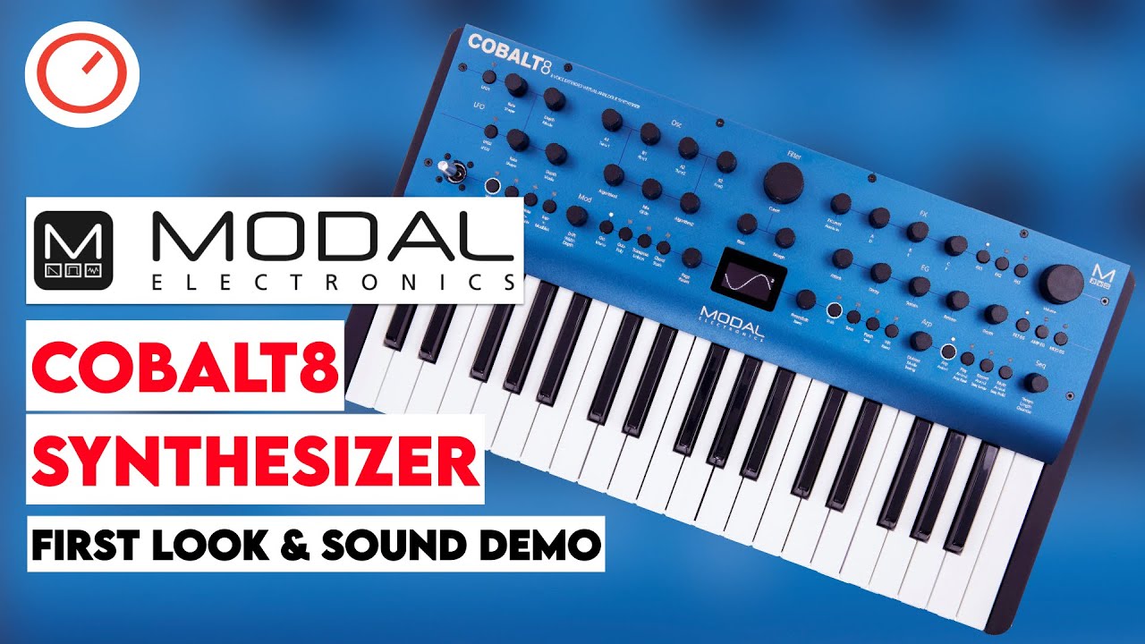 Modal Electronics COBALT8 Synthesizer First Look & Big Sound Demo