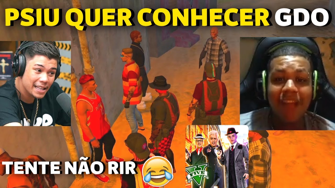 PSIU SUBIU A FAVELA DO GAGO E QUIS CONHECER A GANGUE DO OVO *GAGO GRITOU MUITO 😂*