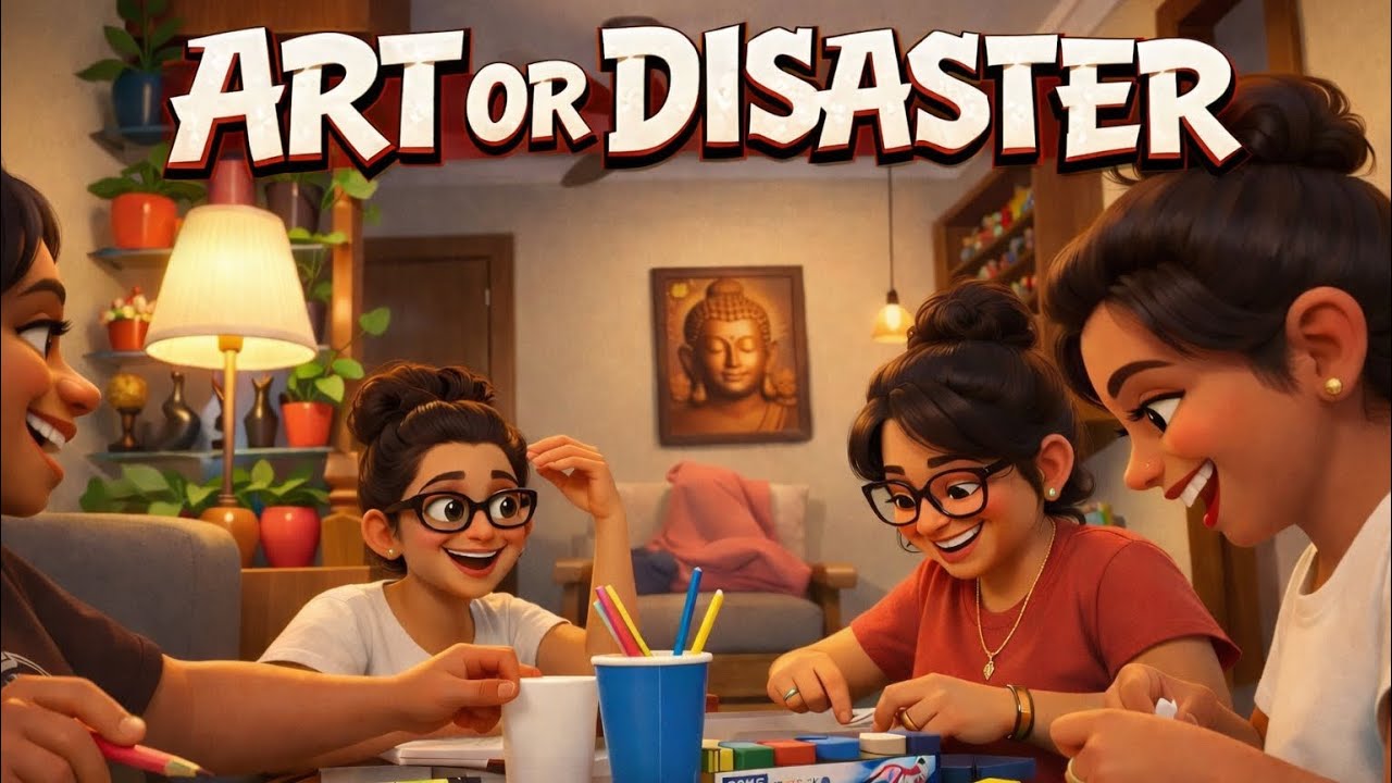 1 Art 🎨 4 Artists🧑🏼‍🎨 Zero Talent😂🎨  #viral          #vlog #art 