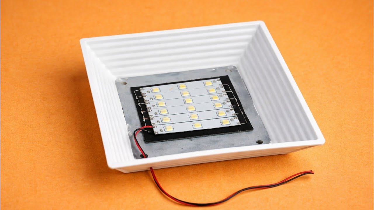 Convert 220v-12v led projector# 220 voltluk projektörü 12 volta çevirmek