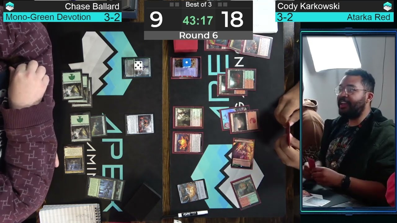 [10/29/23] $2000 Pioneer Open | Mono Green Devotion vs Atarka Red | Round 6
