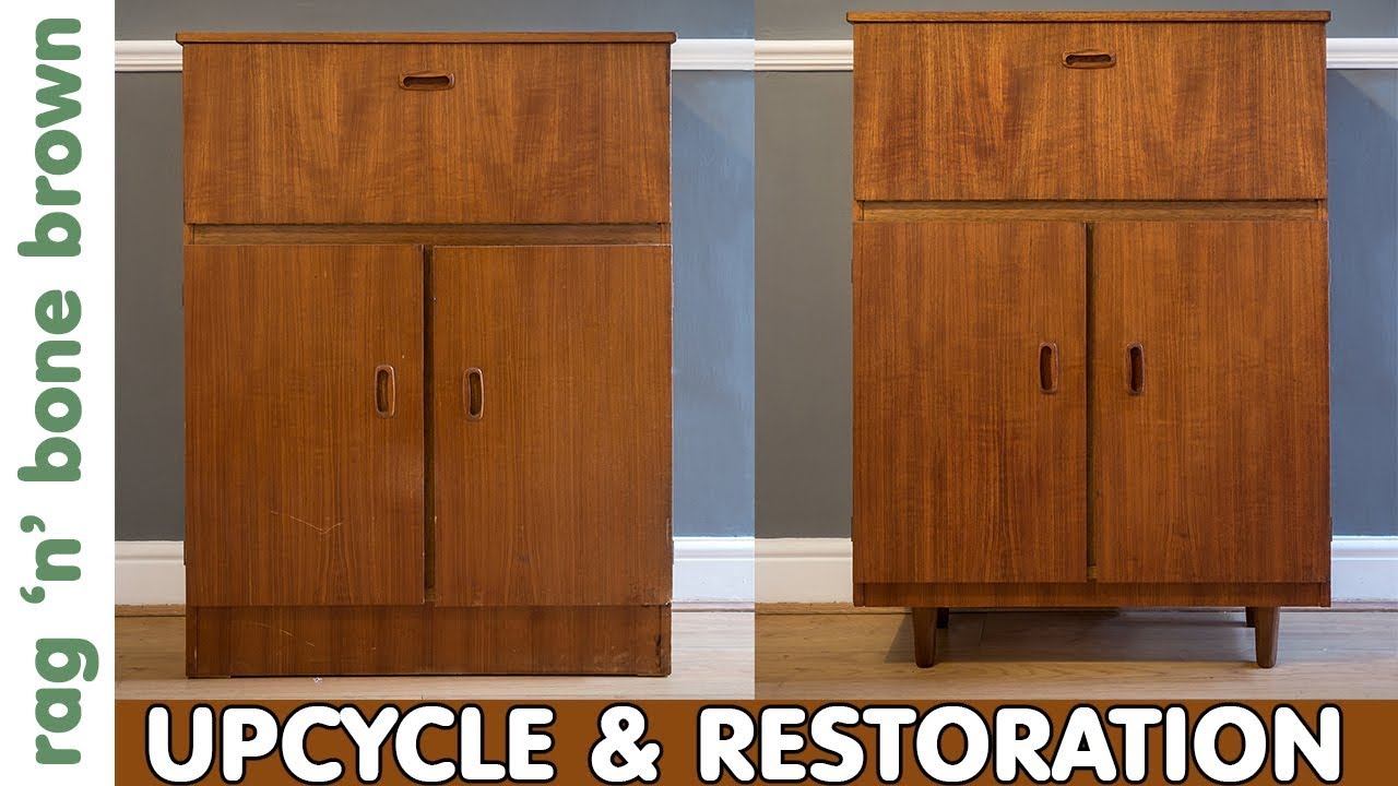 Drinks Cabinet Makeover - Mid Century Restoration
