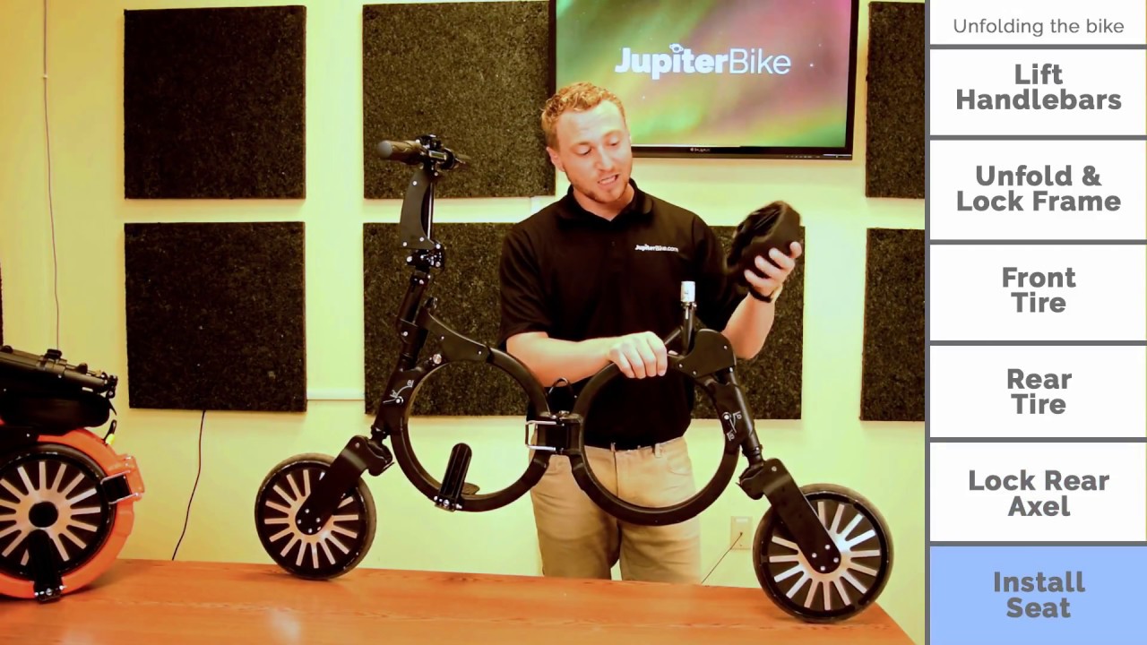 Easy Instructions on How to Unfold and Fold Your Jupiter Bike
