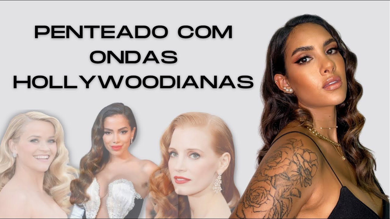 PENTEADO COM ONDAS HOLLYWOODIANAS