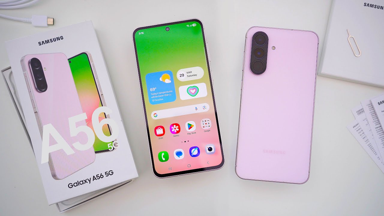 Samsung Galaxy A56 Unboxing, Hands-On & First Impressions! (Awesome Pink)