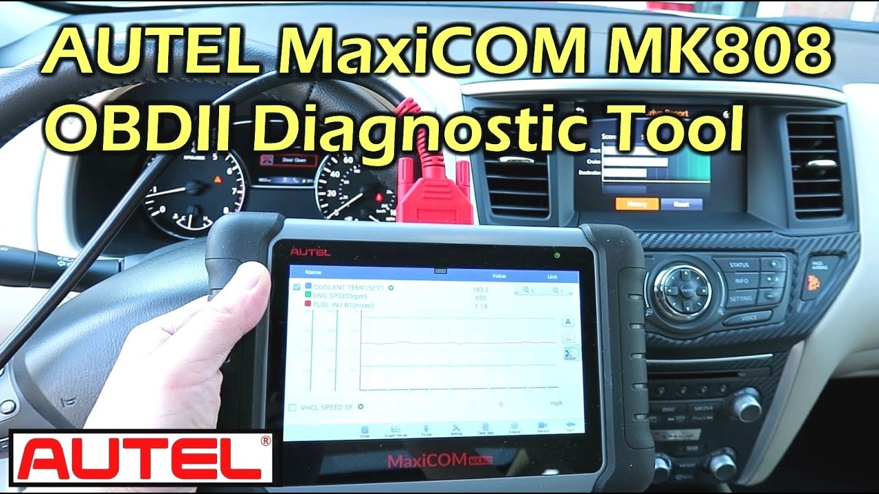 AUTEL MaxiCOM MK808 OBD2 Professional Scan Tool