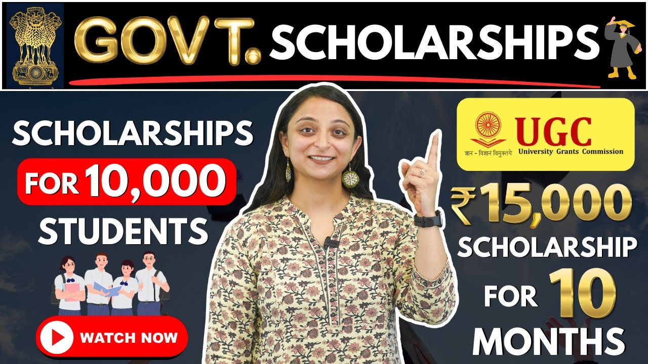 💸Government of India Scholarship! 💥UGC Scholarship for PG Students #scholarships #govtscholarship