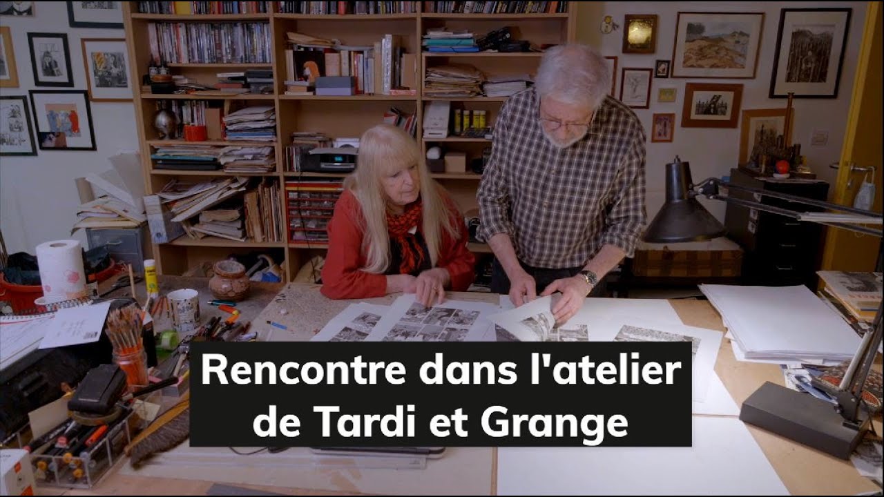 Élise et les Nouveaux Partisans - Rencontre dans l'atelier de Dominique Grange et Tardi