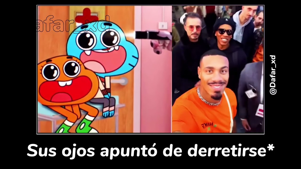 Los Momentos Más XD de Gumball y Darwin creditos a @Dafar_xd