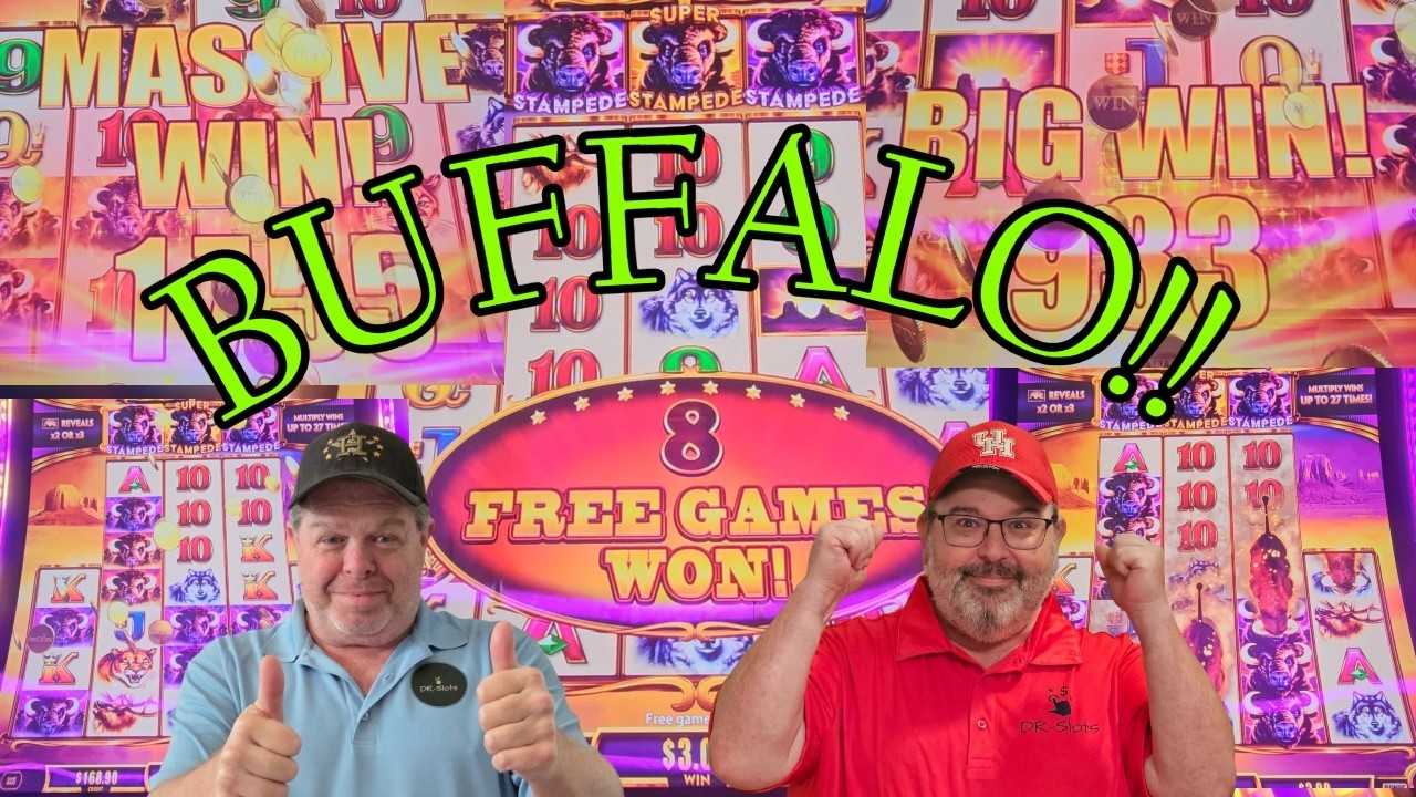 Buffalo Ascension Slot at Coushatta – MAX Reels & Stampede Drama!