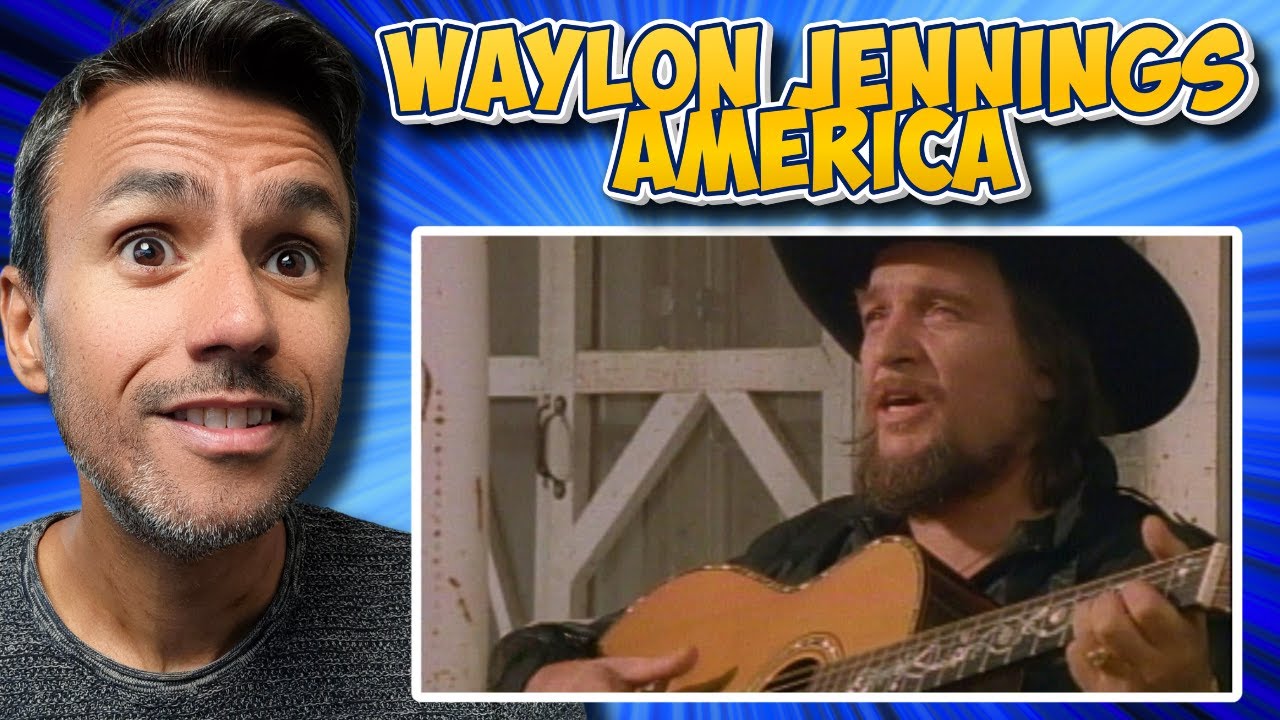 Waylon Jennings - America | REACTION | First Time Hearing It