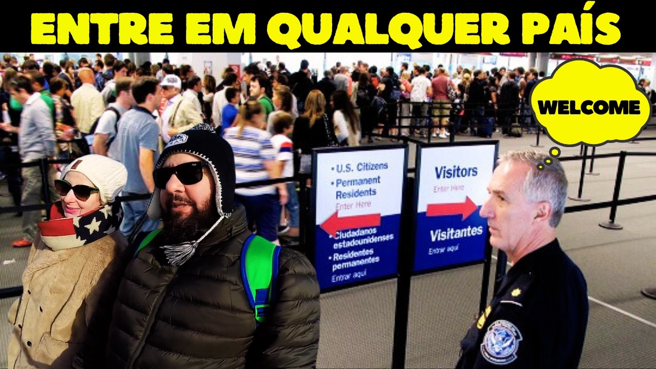 APRENDI O SEGREDO (E VOU TE ENSINAR) PARA PASSAR NA IMIGRAÇÃO FACIL!