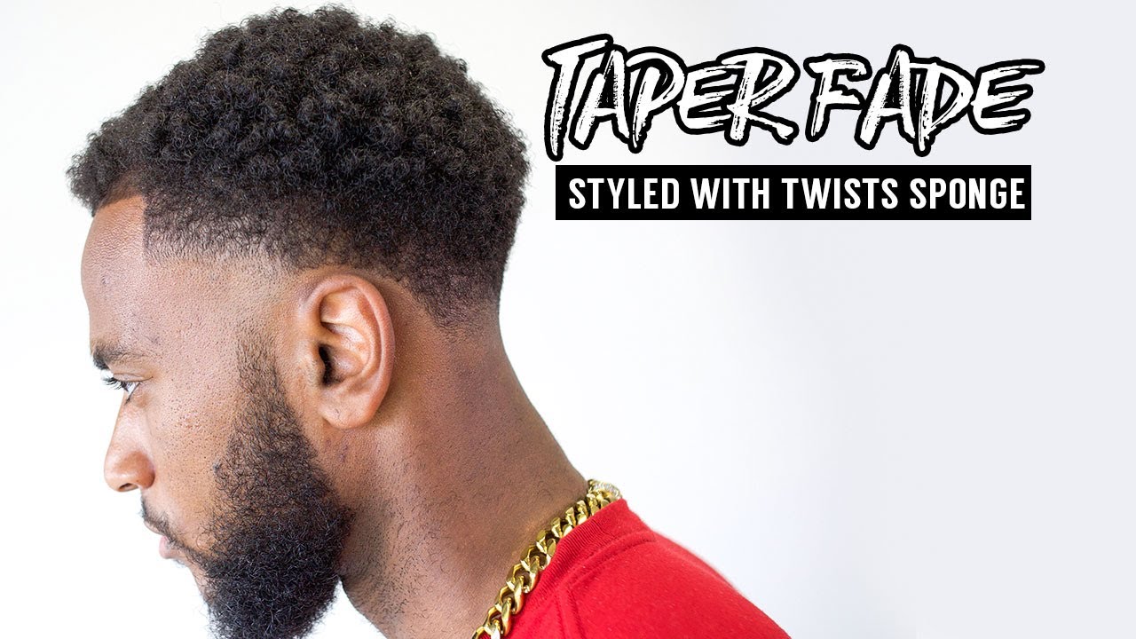 💈 How To Do An Afro Taper x Styled With Twists Sponge