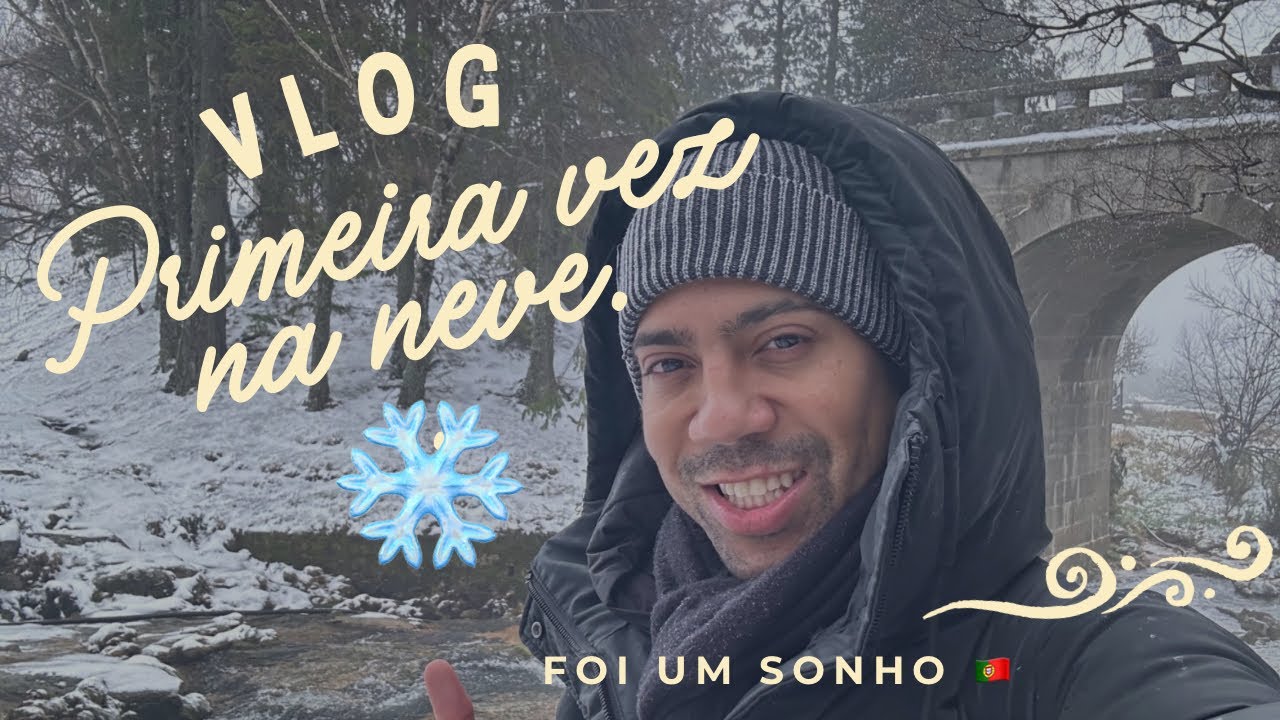 30 ANOS DE IDADE E A PRIMEIRA VEZ VENDO NEVE NA VIDA, VIREI UMA CRIANÇA ❄️