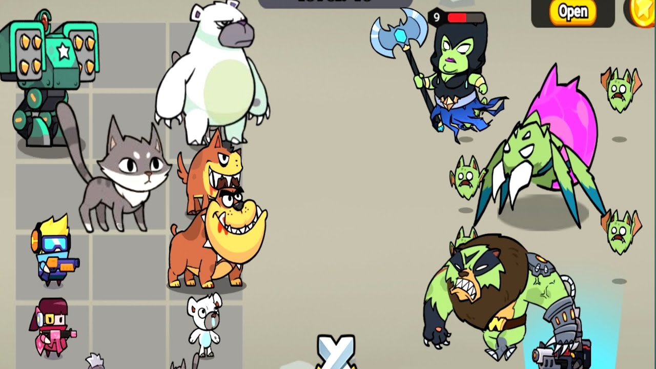 Merge Animal Monster : Mecha Boss vs Wild Animal, Monster War Merge Fight, New Merge Game
