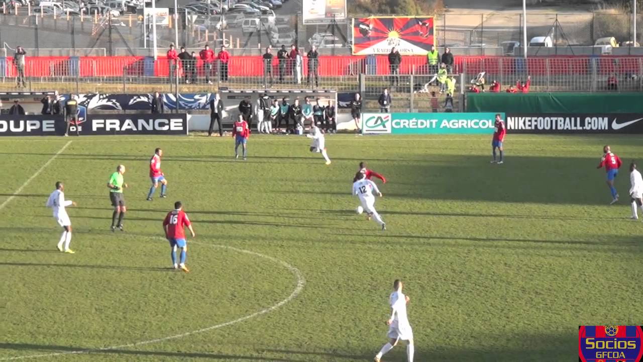 Résumé GFCOA-ES Troyes AC (16èmes de finale de la Coupe de France)