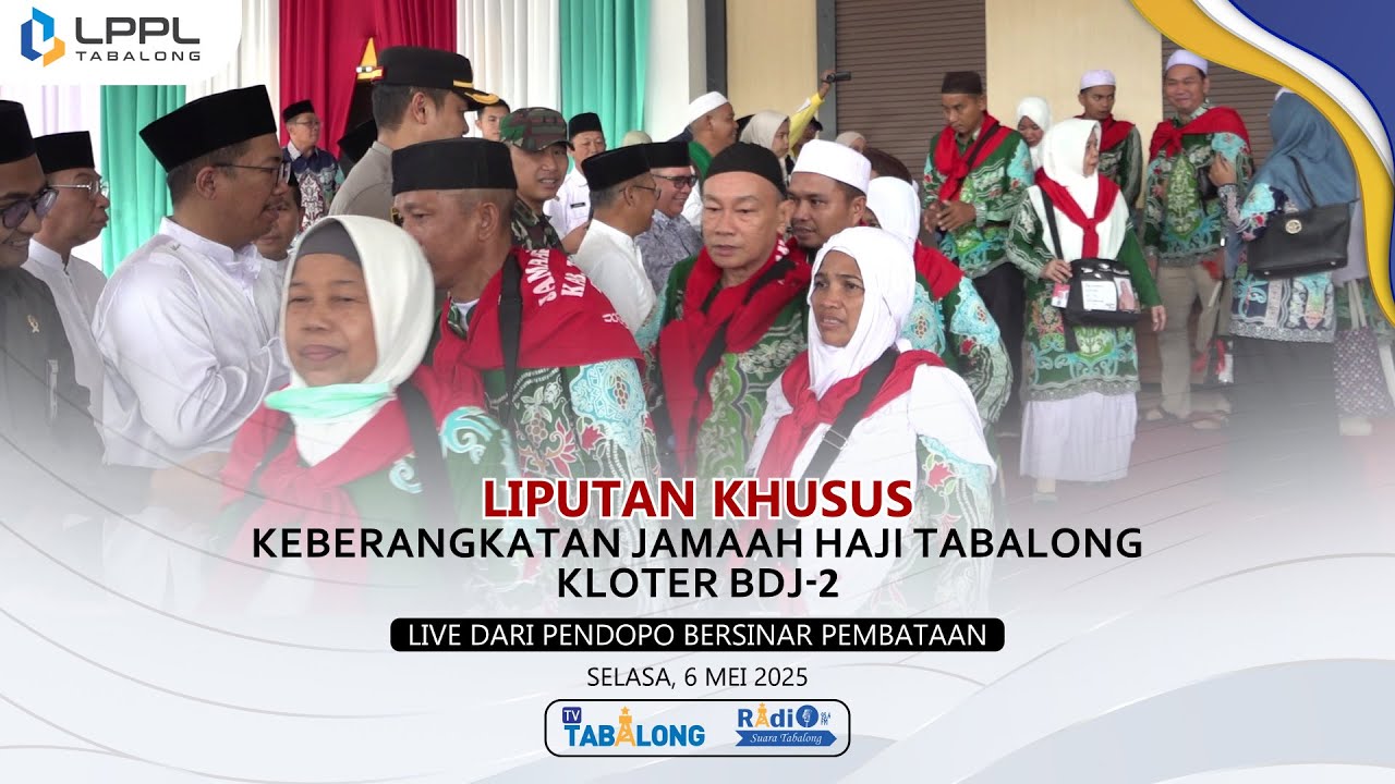 (LIVE) Pelepasan Jemaah Calon Haji Kabupaten Tabalong 2025 M