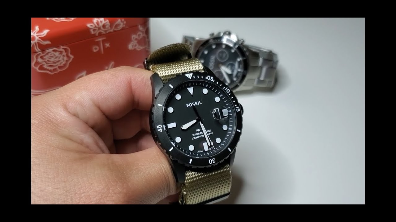 Fossil FB-01 (Watch Case w/ added Ritchie strap)