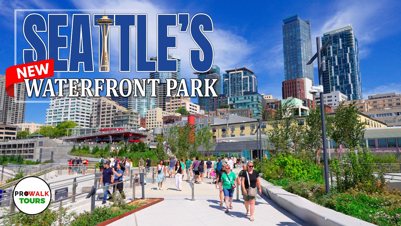Seattle’s New Waterfront 2025 🌊 | Full Walking Tour of the Transformed Seattle Waterfront