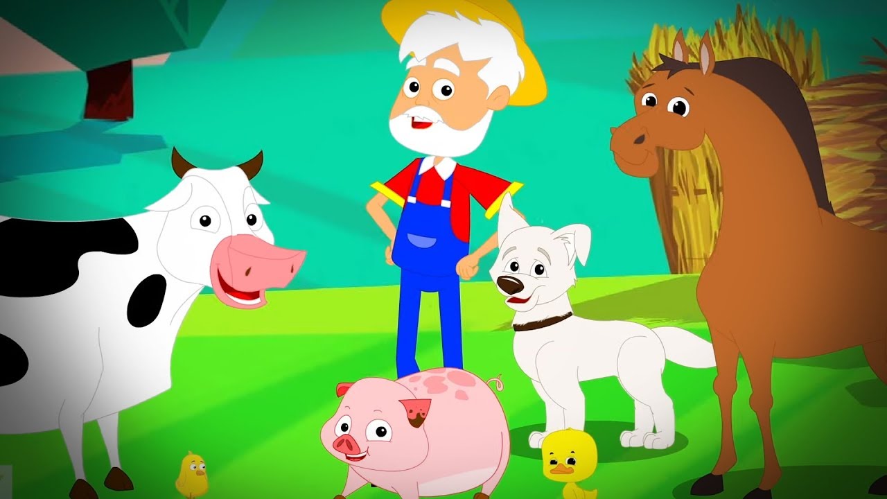Old MacDonald Had A Farm | Nursery Rhymes | Kids Songs & Children Rhyme