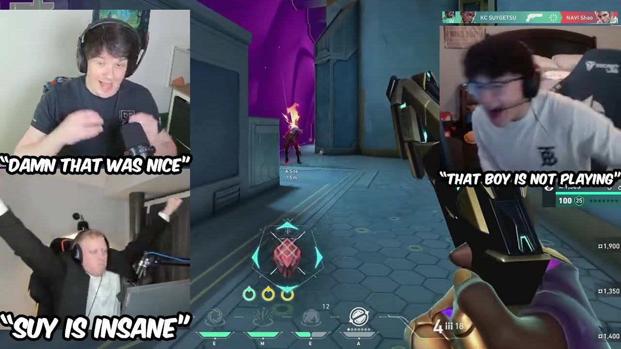 Shanks, Ardiis & Sliggy React To KC Suygetsu Insane 1v4 CLUTCH Against NAVI In VCT EMEA