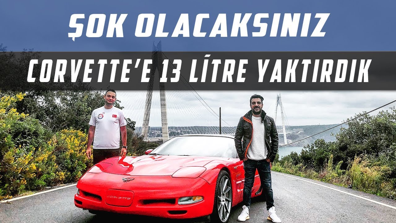 Şok Olacaksınız | Corvette'e 13 litre Yaktırdık