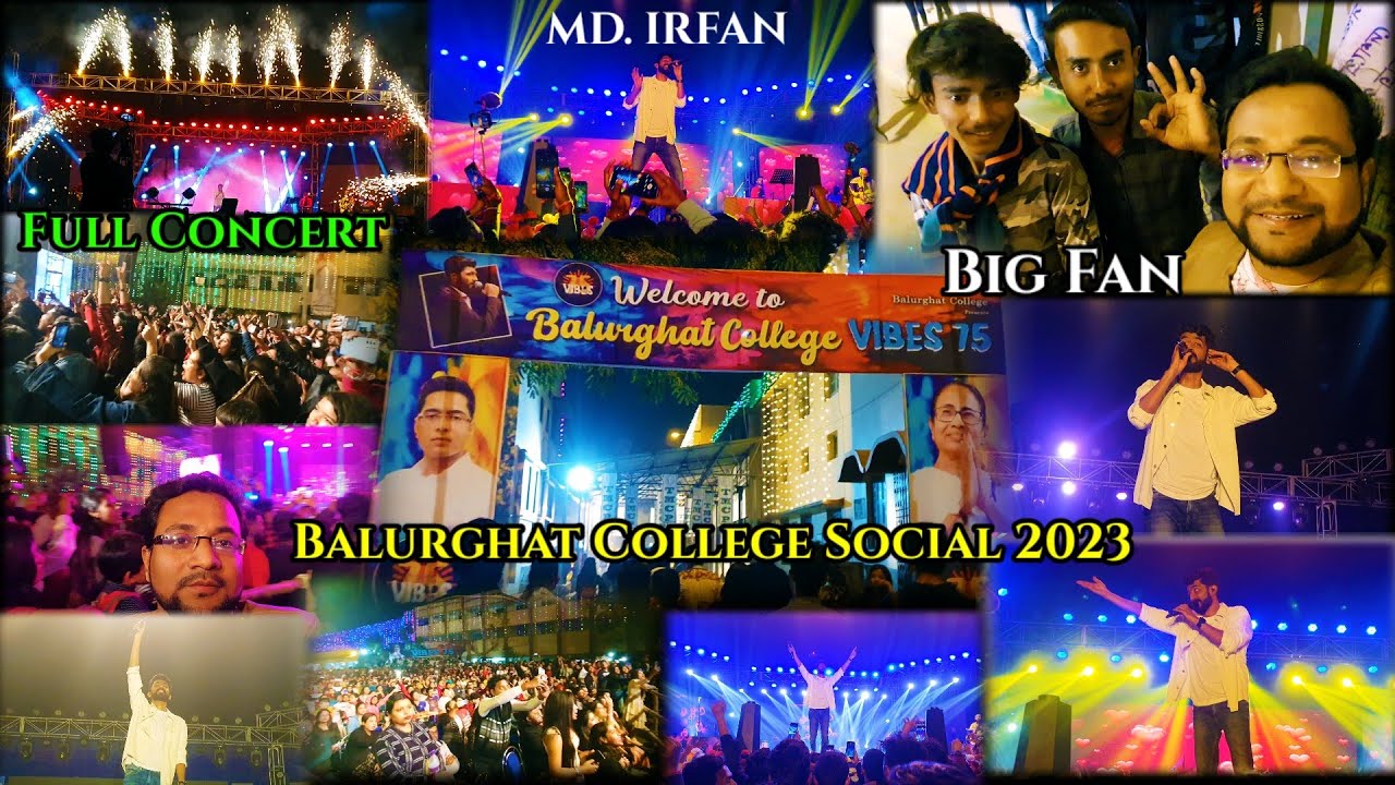 Md. Irfan : balurghat college social program 2023 | balurghat college program 2023 | sankar das vlog