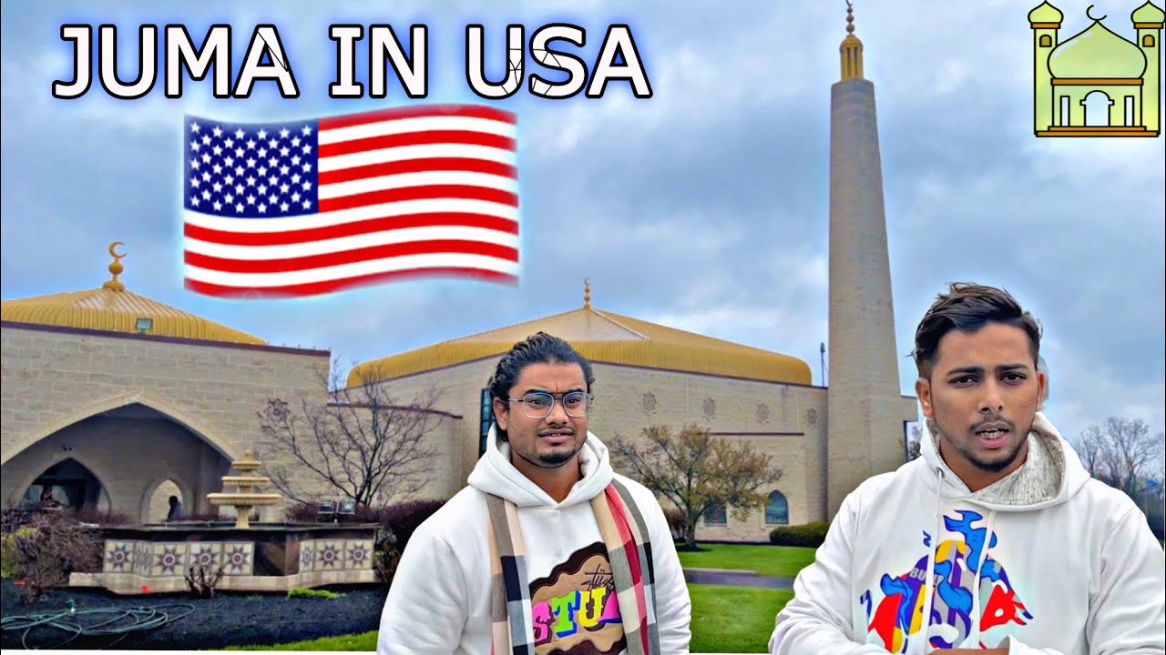 Jumma in usa 🇺🇸 | Visiting the biggest Mosque of Usa 🇺🇸 | Cincinnati OH |