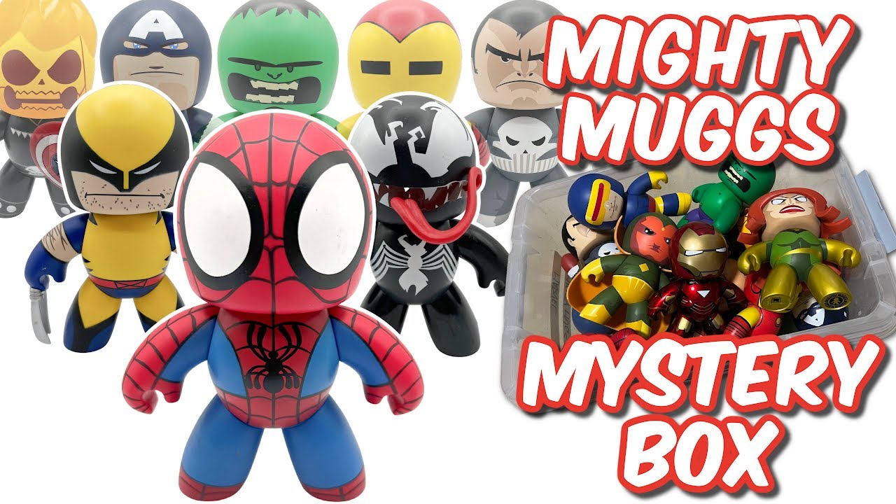 Before Funko Pops - there were MIGHTY MUGGS!!!!