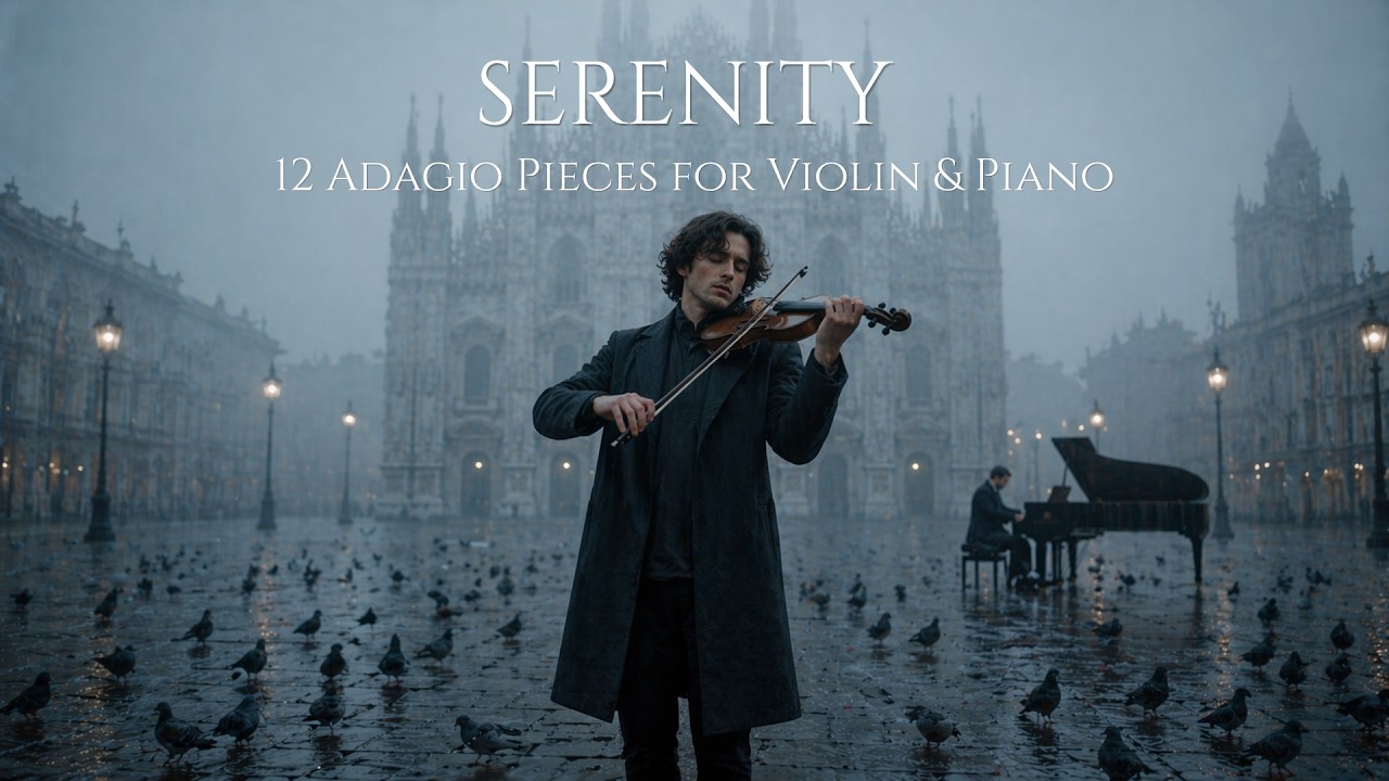 12 Most Beautiful Adagios for Violin & Felt Piano | Emotional Classical for Calm Nights