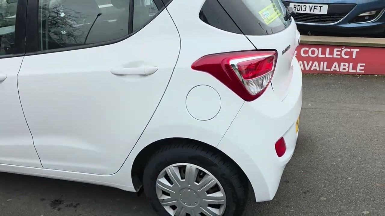 EK14 ZJJ HYUNDAI I10 WHITE
