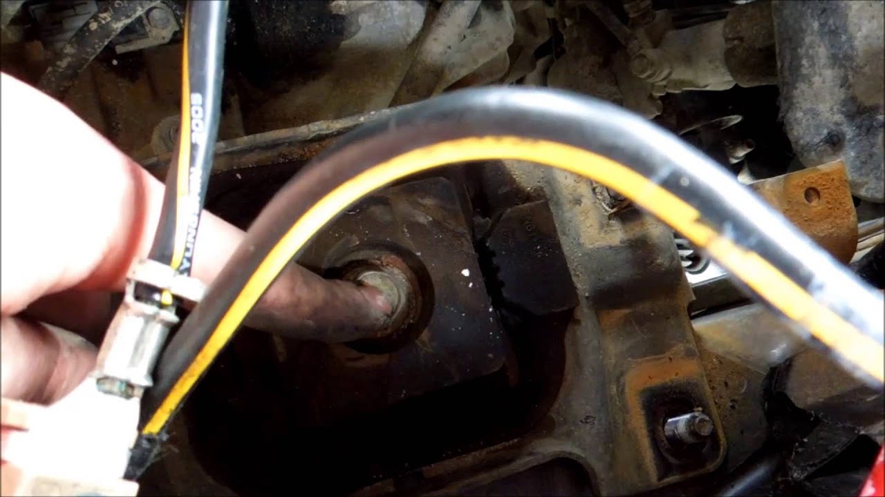 how to change a transmission mount in a mazda 3
