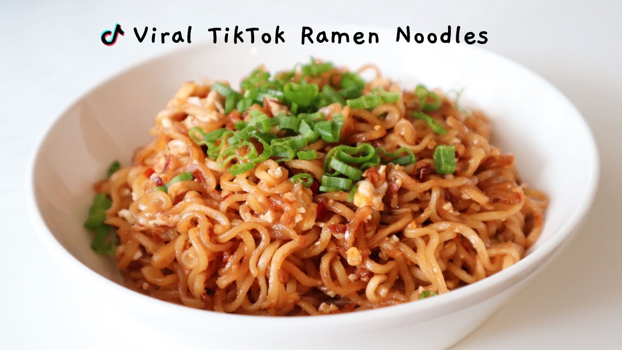 (2.5 MILLION VIEWS) VIRAL TIKTOK RAMEN NOODLES RECIPE