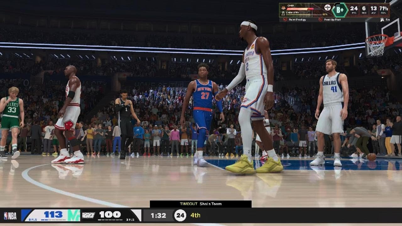 I was playing 2k26 and i just did 5 shots😃😃😃