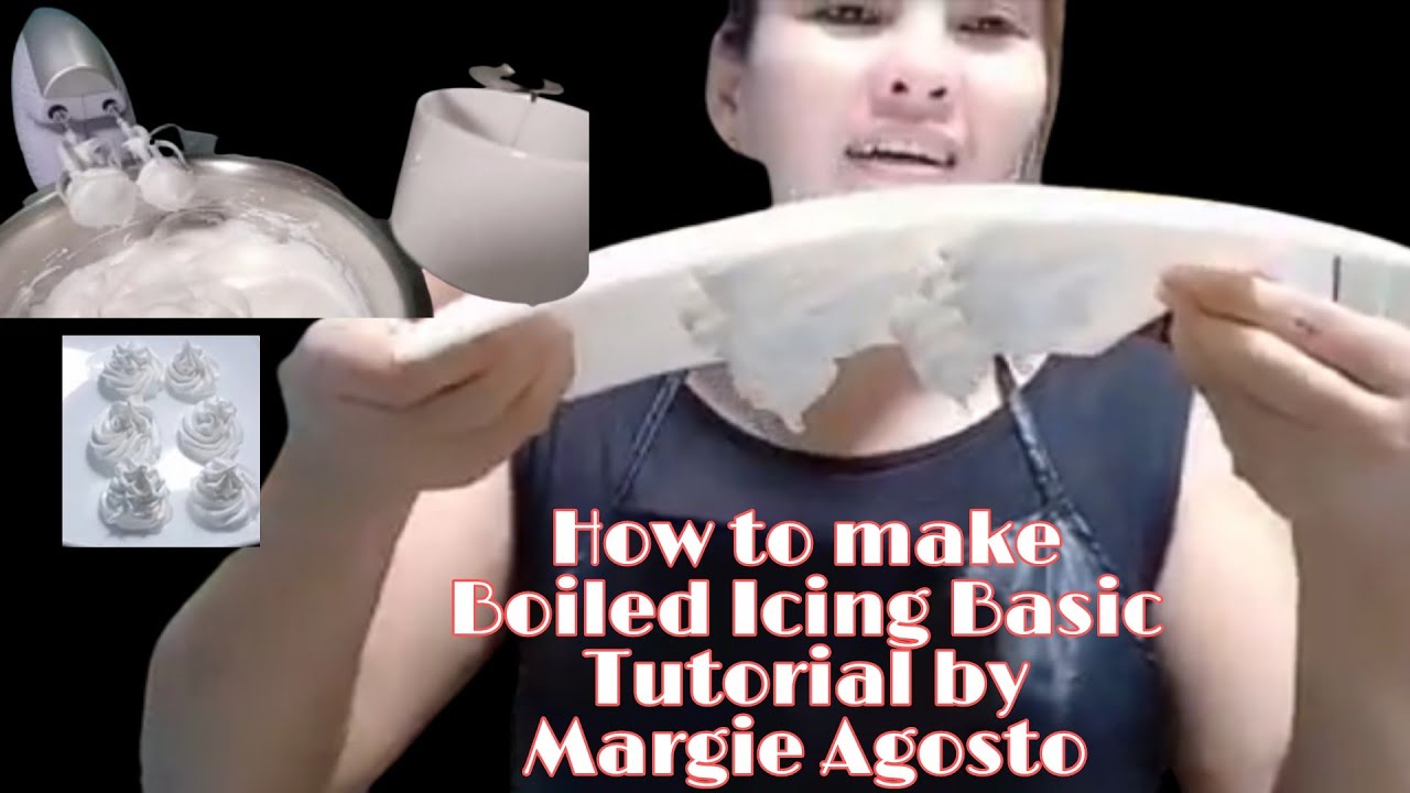 How to make Boiled Icing,Basic Tutorial By:Margie Agosto