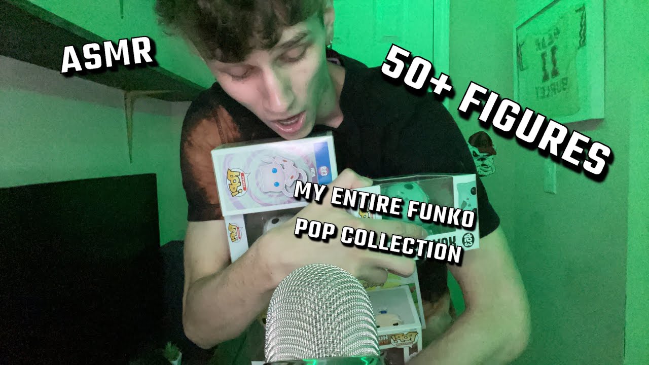 ASMR // ВСЯ МОЯ КОЛЛЕКЦИЯ FUNKO POP (постукивание, бессвязные разговоры и т. д.)