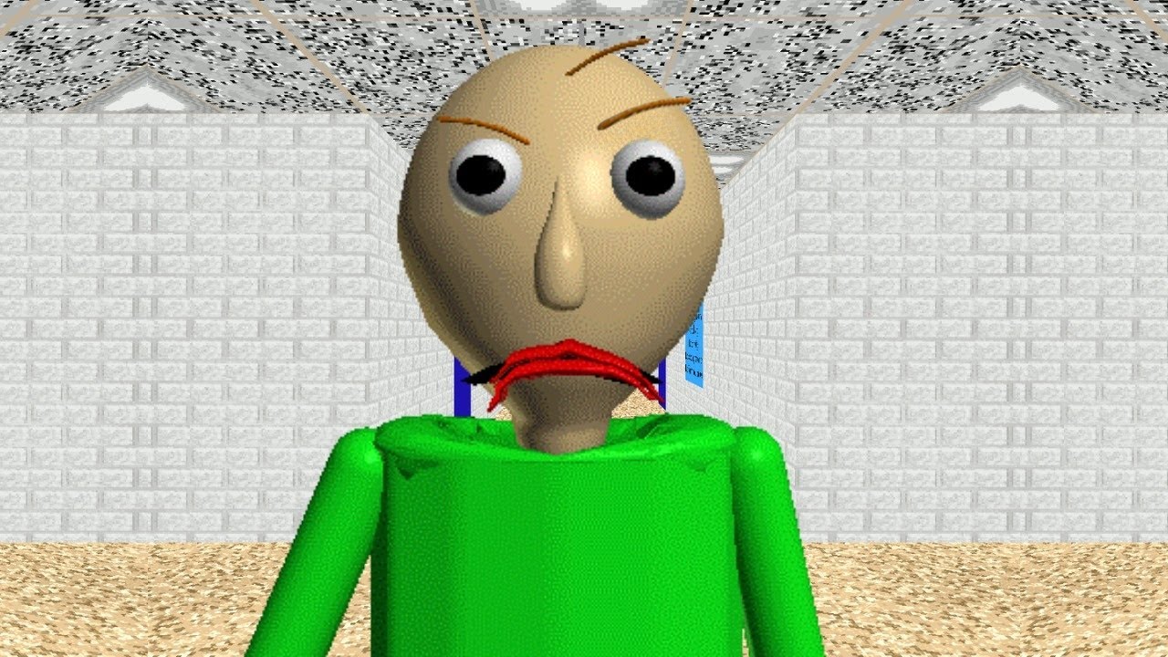Baldi has had enough..