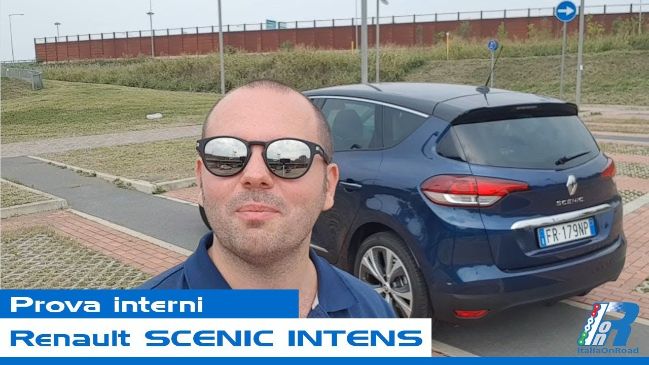 Prova interni Renault Scenic Intens - test drive