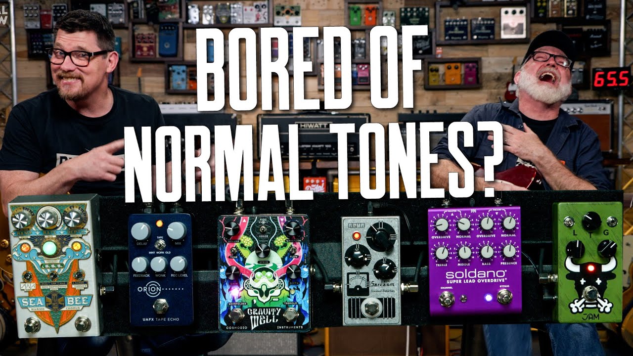 Six Pedals To LOVE! [Soldano, Jam, Aqua Audio, Beetronics, UAFX, Cosmodio]