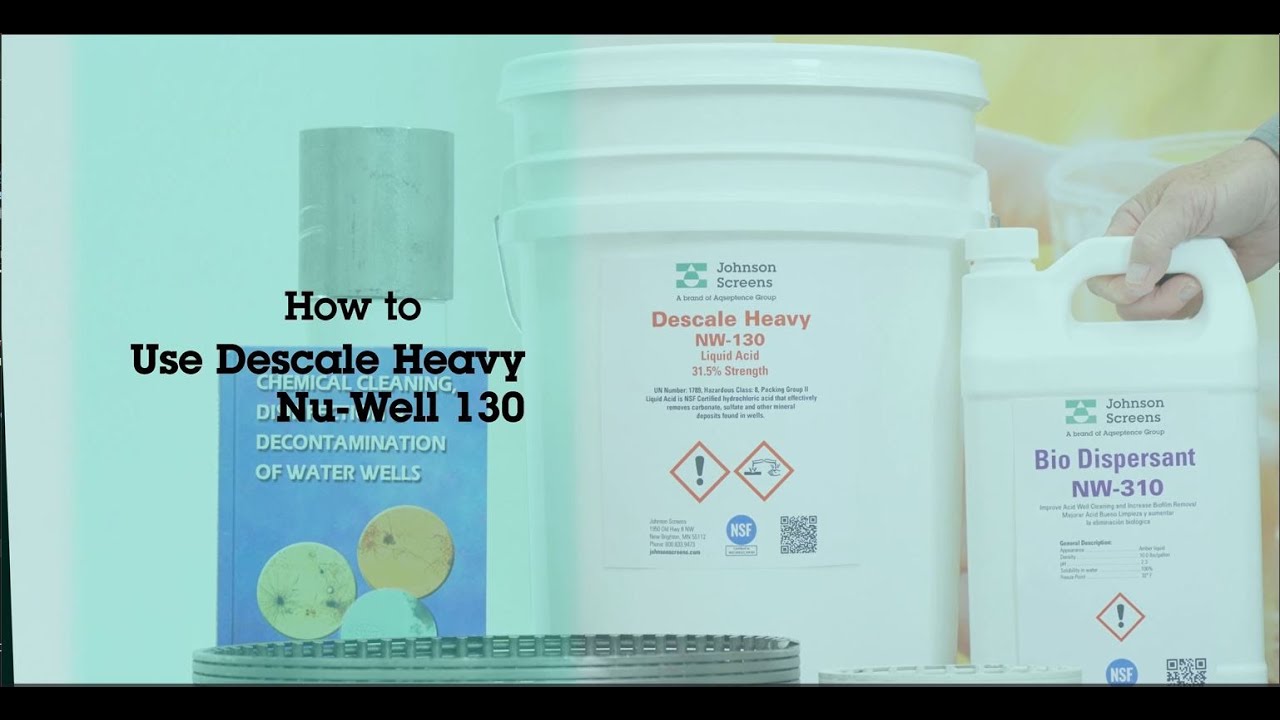 Como Usar Descale Heavy Nu-Wel 130