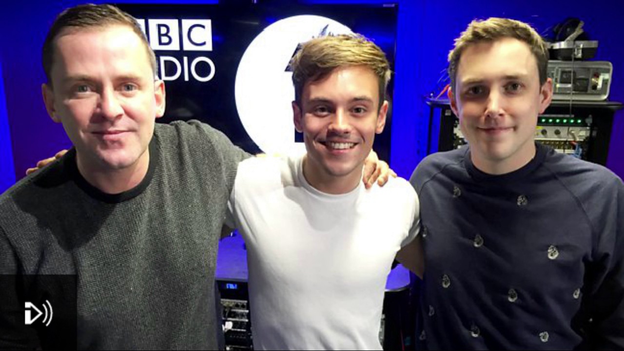 Tom Daley on Radio 1