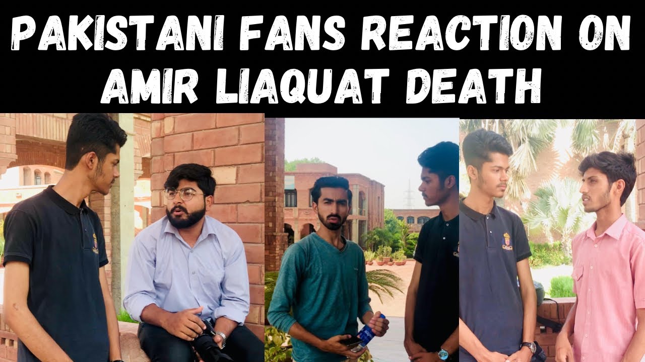 Pakistani Fans Reaction on Amir Liaquat Death | Amir Liaquat Death | Amir Liaquat Fans