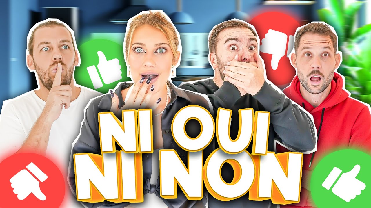 Ni OUI ni NON, qui craquera le premier ? Ft. @BenjaminVerrecchia , @MorganVS et @pierrecroce