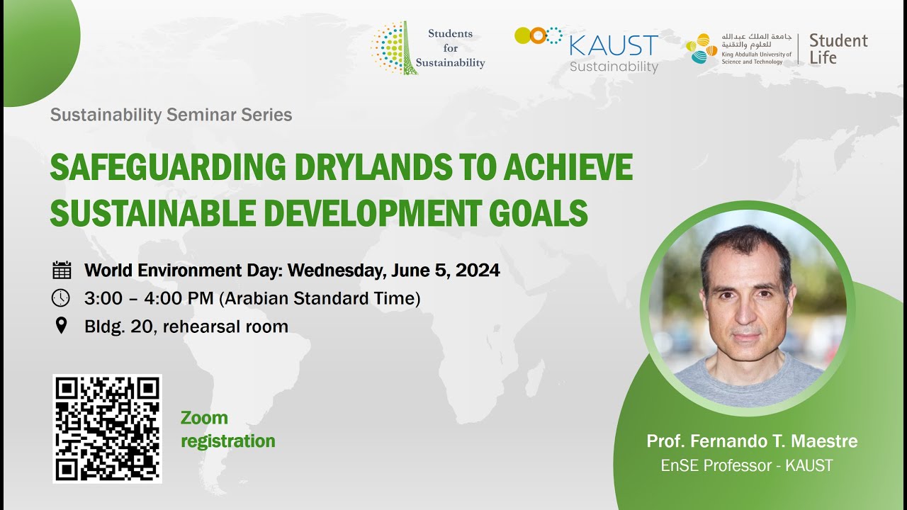 Safeguarding drylands to achieve sustainable development goals - Prof. Fernando Maestre