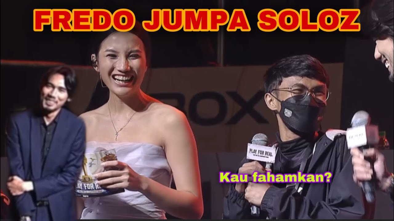 BILA FREDO & SOLOZ SATU STAGE BE LIKE😂