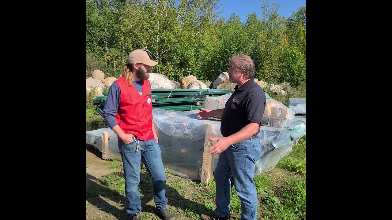 Fencing update - North American Bear Center, Ely, MN