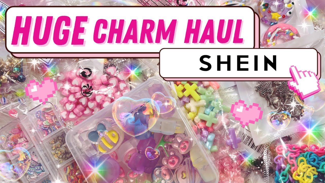 Kawaii Nail Charm Haul ​⁠| SHEIN | New nail supplies 💖