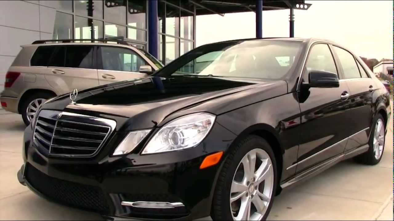 New 2013 Mercedes Benz E350 4MATIC sedan video at Mercedes-Benz of Silver Spring MD dealer